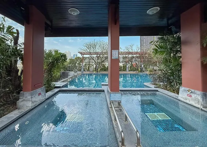 Apartamento Luxurious High-rise - Ultra Fast Wifi - Mrt Petchaburi