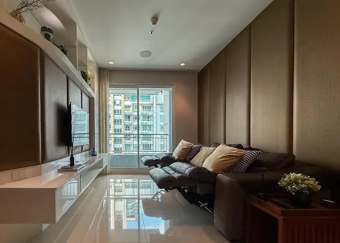 Luxurious High-rise - Ultra Fast Wifi - Mrt Petchaburi Bangkok