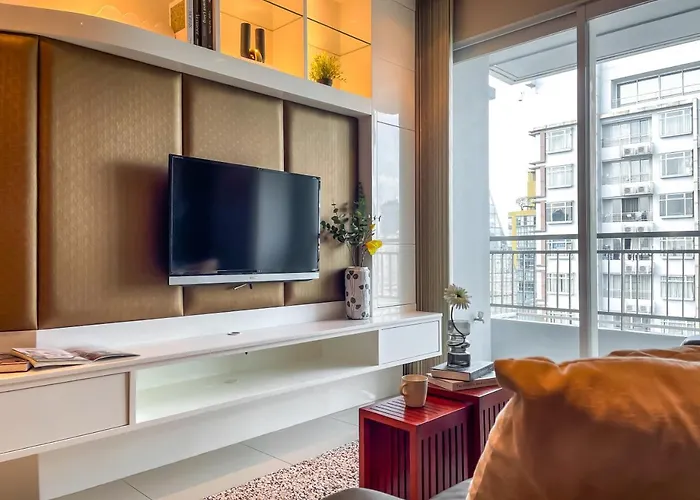 Appartement Luxurious High-rise - Ultra Fast Wifi - Mrt Petchaburi *