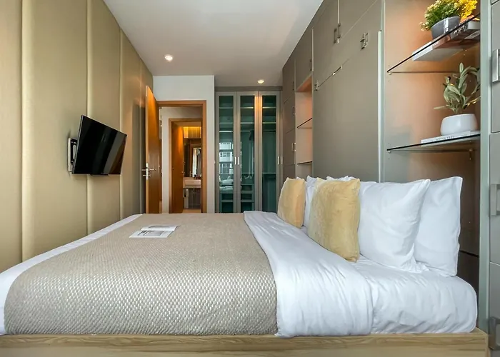 Luxurious High-rise - Ultra Fast Wifi - Mrt Petchaburi Appartement *