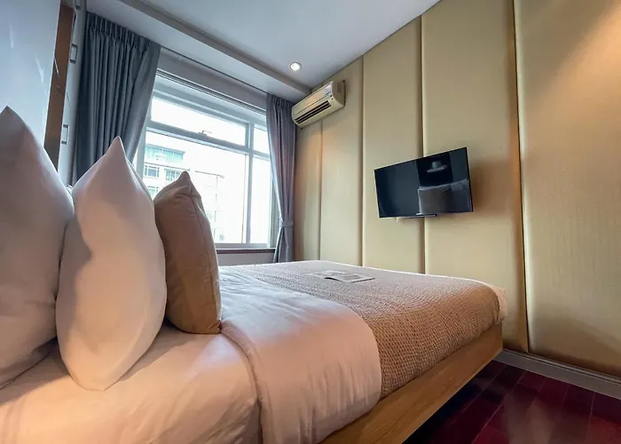 Appartement Luxurious High-rise - Ultra Fast Wifi - Mrt Petchaburi Bangkok