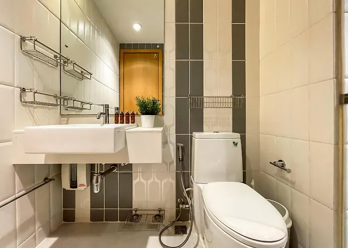 Appartement Luxurious High-rise - Ultra Fast Wifi - Mrt Petchaburi *