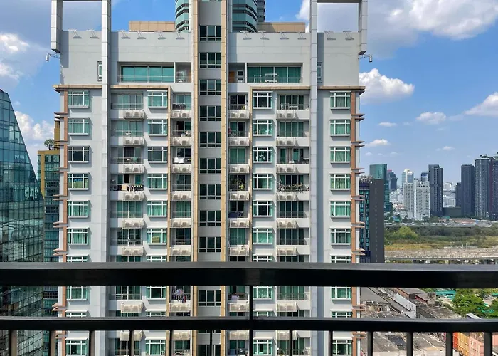 Luxurious High-rise - Ultra Fast Wifi - Mrt Petchaburi Appartement *