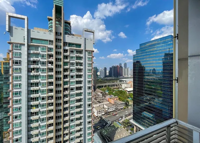Luxurious High-rise - Ultra Fast Wifi - Mrt Petchaburi