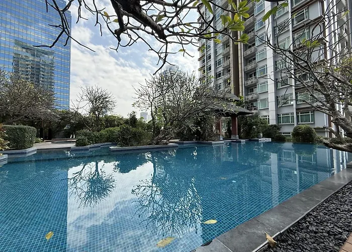 Luxurious High-rise - Ultra Fast Wifi - Mrt Petchaburi Appartement Bangkok