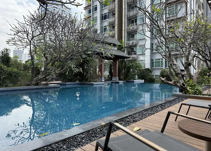 Appartement Luxurious High-rise - Ultra Fast Wifi - Mrt Petchaburi